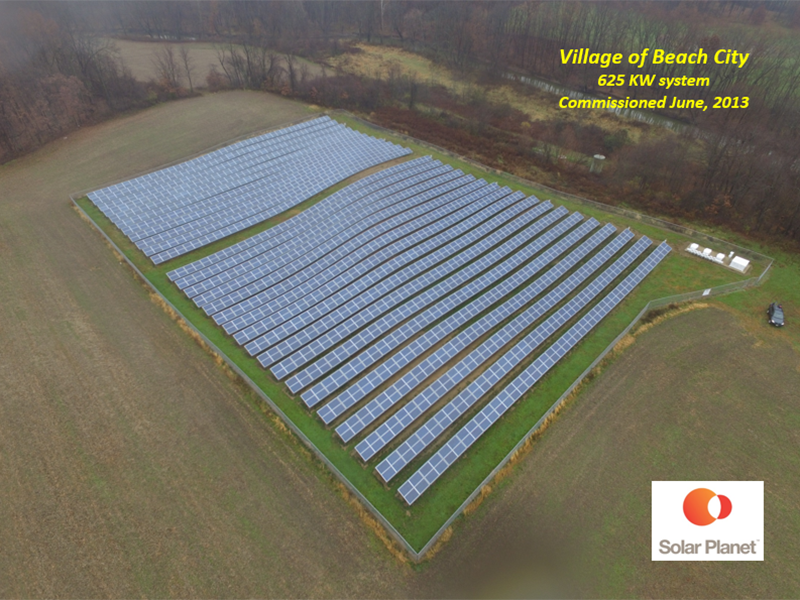 Village of Beach City - 625 KW System Commissioned Jun, 2013